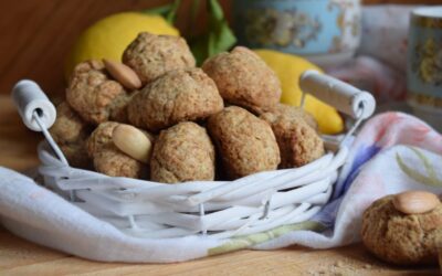BISCOTTI AL LIMONE consigliati per DIABETICI & INTOLLERANTI AL LATTOSIO