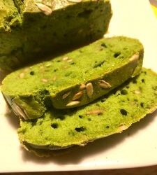 PLUMCAKE AGLI SPINACI & SEMI DI GIRASOLE