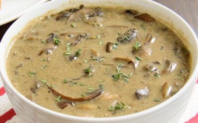 VELLUTATA DI FUNGHI PORCINI & PATATE AMERICANE