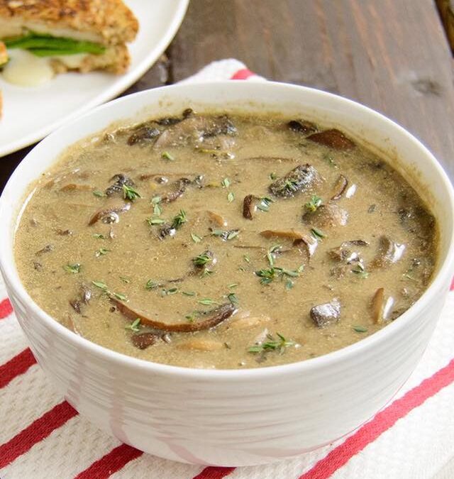 VELLUTATA DI FUNGHI PORCINI & PATATE AMERICANE