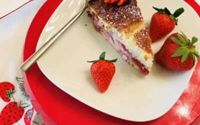 TORTA DI FRAGOLE SENZA GLUTINE