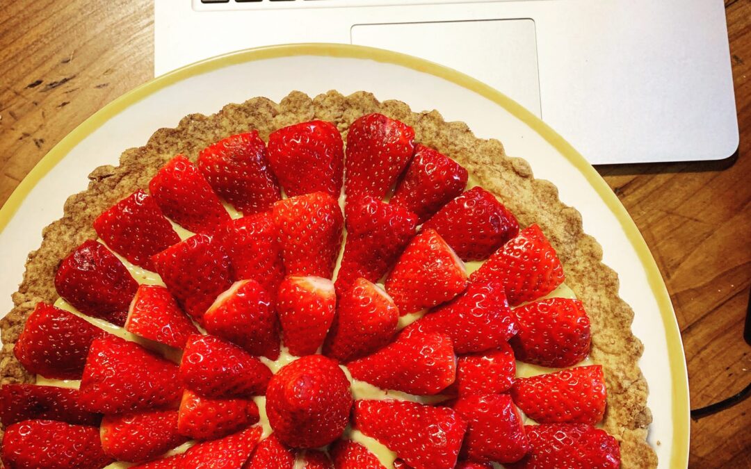 CROSTATA INTEGRALE ALLE FRAGOLE