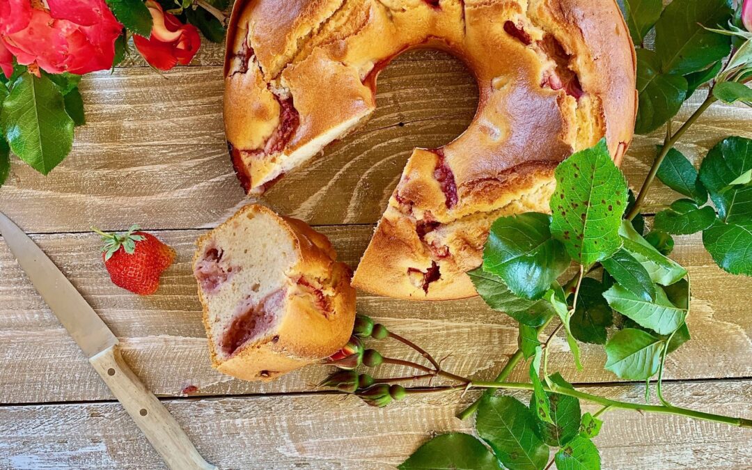 CIAMBELLA ALLE FRAGOLE GLUTENFREE