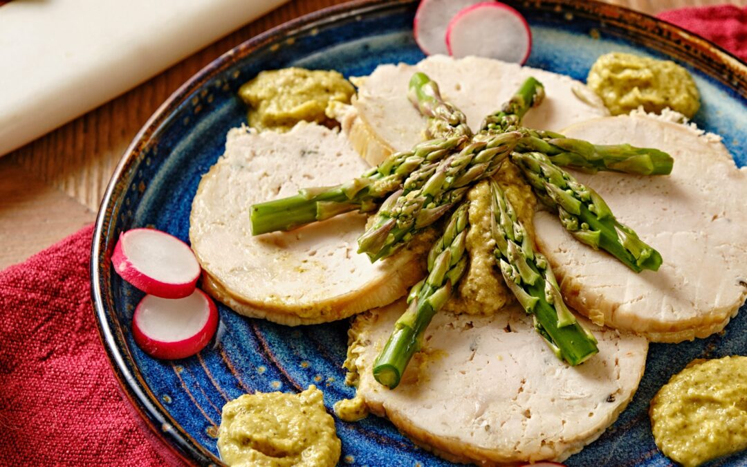 ARROSTO DI POLLO AGLI ASPARAGI