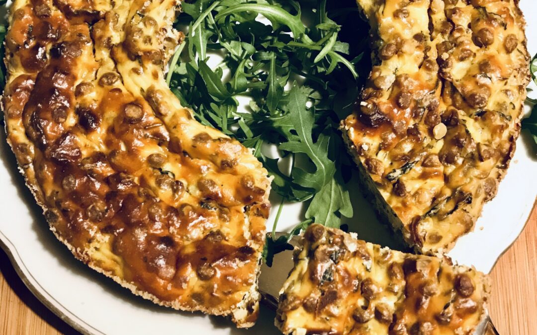 CIAMBELLA DI LENTICCHIE E SCAROLA